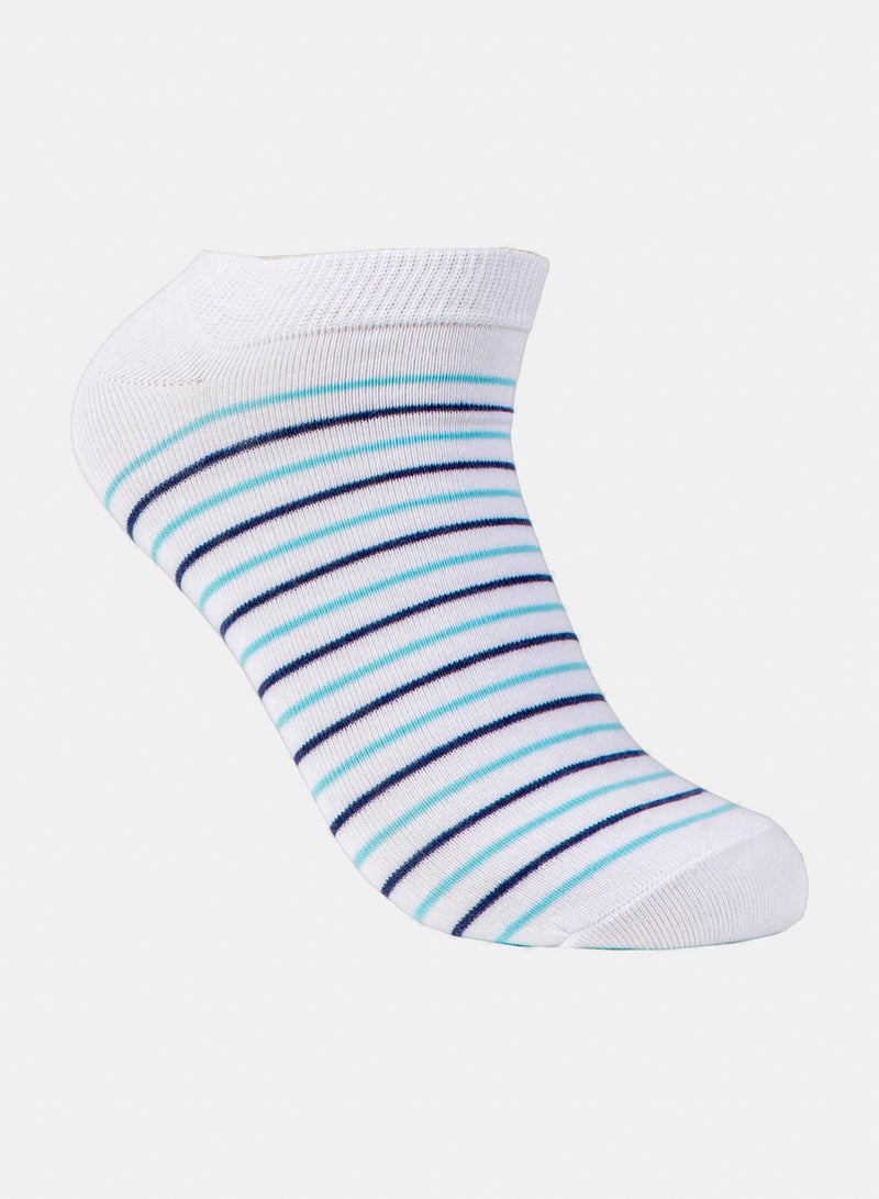 Odds Men's Pack of 3 Lycra Ankle Patterned Socks - Image 3